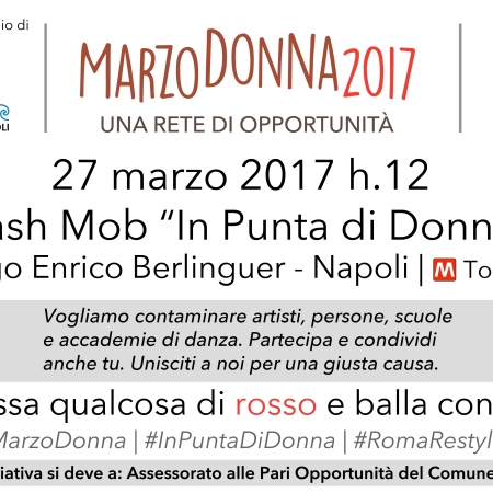 Flash Mob Marzo Donna - Napoli